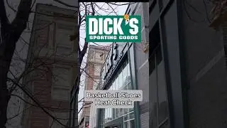 Basketball Shoes in Dicks Sporting Goods Boston!