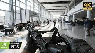 Modern Warfare 3 Terrorist Attack Mission (Controversial) | 4K 60FPS