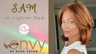 SAM by ENVY in Lighter Red - WIG REVIEW! - WigsByPattisPearls.com