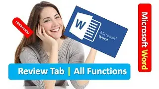 Microsoft Word Review Tab All Functions | Learn Microsoft Word | Microsoft Word in HINDI URDU