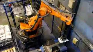 Robot usato palettizzazione KUKA KR125 www.eurobots.it