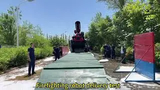 🤖 Meet the RXR-MC80BD Explosion-Proof Firefighting Robot! 🔥