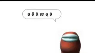 a &agrave; &aelig; ą &aring; &atilde;