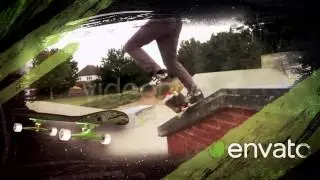 Skate Intro and Logo Reveal  Videohive After Effects Template