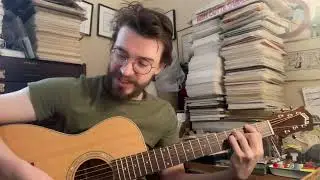 Tom&rsquo;s Pre-Coffee Daily Song Exercise #64 - Arlo Parks Caroline Cover