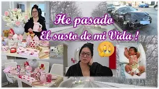 Vean Mi decoraci&oacute;n de San Valent&iacute;n 💘| El mal Clima de CHICAGO provoco esto❄️