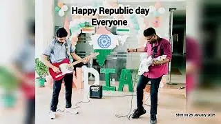 Indian National Anthem electric version | Electric Guitar cover | Guitar Leads | TSMMCH 