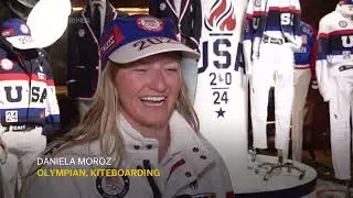 Ralph Lauren goes with blue denim jeans for Team USA's Olympic ceremony uniforms