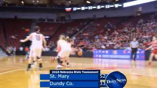 Watch: St. Mary brings home first girls basketball title in school history