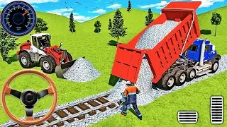Railway Tunnel Contruction Simulator 3D-Real Contruction Vehicles Driving 2025_Android Gameplay