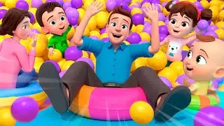 Rides and Slides Song | Family Time | Lalafun Nursery Rhymes & Kids Songs
