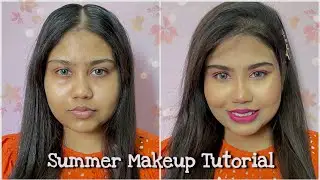 Fresh and Bright Summer Makeup tutorial ft. SUGAR cosmetics | Indrani Roy