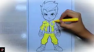 Ben 10 cartoon coloring #5