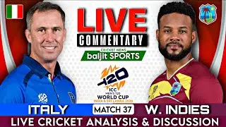🔴 Live | Italy vs West Indies Live | Ita vs Wi | Icc Men's T20 Wc 2026