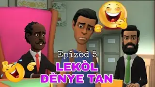 Lekòl Dènye Tan - Epizòd 05. Tòg Djedje kòmanse goumen ak direktè a pou lajan, Kiko kouri ak tontonl