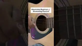 Beginners Strumming Practice #shorts