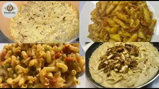 4 Pasta Recipes in One Video | Creamy & Spicy Pasta Varieties | Easy Pasta at Home