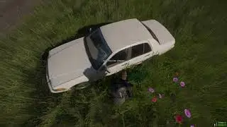 Miscreated: blowing up the ugly white car