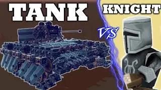 I built a modern TANK in medieval VR! (besiege)