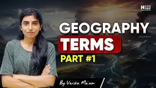 Geography Terms Made Easy | Full Visual Explanation for CUET, SSC, UPSC (PART 1) by Himalaya Edu Hub