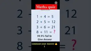 Maths quiz #shortvideo #shortsvideo #shortsviral #youtube #youtubeshorts #ytshort #trending #shorts