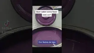 Como &eacute; feita a Cor uva