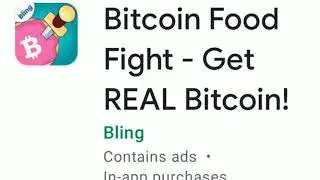 Bitcoin Food Fight. earn Real BTC