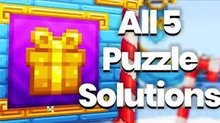 How To Complete ALL 5 Puzzle | The Hive Winter Hunt 2025 RoboBloxx