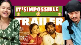 Indian couple 🇮🇳 thalaivan thalaivii trailer  | REACTION |  Hindi | Vijay  sethupathi | Nithya menen