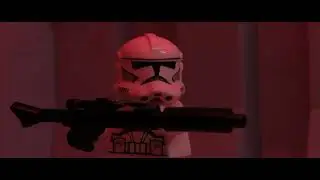 Lego Star Wars Clone Trooper Laser Test | Stop Motion Test
