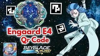 ENGAARD E4 QR CODE BEYBLADE BURST TURBO APP !!