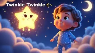 Twinkle Twinkle Little Star – Classic Nursery Rhyme for Kids | Early Learning & Baby Songs