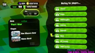 Splatoon 2 - Toni Mon-Kensa Weapon Showcase! [Live Stream] #1