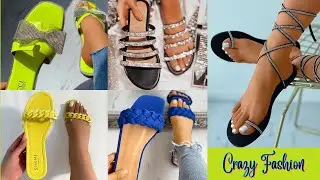 2023 trendy flat sandal design || latest beautiful flat sandal design || flats sandal design