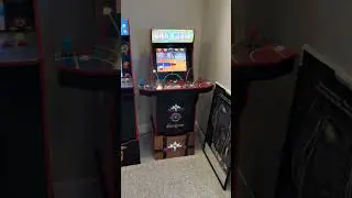 Got a new arcade sign. #retrogaming #homearcade #arcade #arcade1up