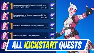 Completing KICKSTART quests