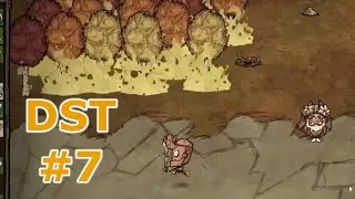 Starting up forest fires for charcoal | Don't Starve Together - Part 7