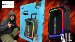 Most Powerful Trolley Speaker With 15inch Woofer | Zebronics ZEB BUDDY 300 | UNBOXING REVIEW | 220w