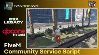 Toxic Community Service Script &ndash; ESX & QBCore - Open Source