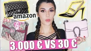 KRASS! DESIGNER FAKES KAUFEN BEI AMAZON  WAS PASSIERT HIER?! ORIGINAL VS FAKE | KINDOFROSY
