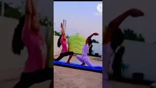Ardh chandra asan #yoga #video #shorts