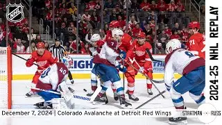 Overtime Drama in Detroit | Avalanche at Red Wings | NHL Strat Replay | December 7, 2024