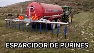 ESPARCIDOR DE PURINES#agriculture 