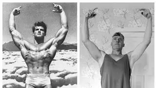 train like a legend 13 Steve Reeves Mr America. the best ever natural bodybuilder