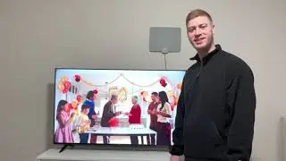 The Mohu Leaf Grey Indoor TV Antenna Unboxing and Setup
