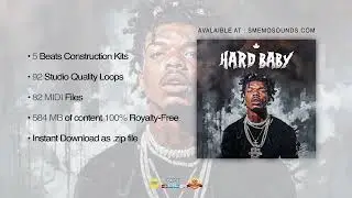 Lil Baby x Young Thug x Future (Construction Kits + Midi) Trap Sample Pack 2025