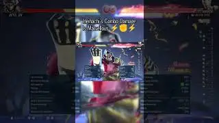 Heihachi's combo damage is marvellous! #tekken8 #tekken #heihachi #mishima #heihachimishima #tk8 #tk