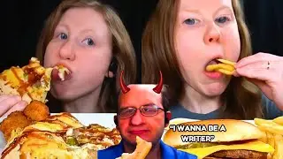 Songbyrd ASMR cringe mukbangs and UNCLE chuck...being a creep!