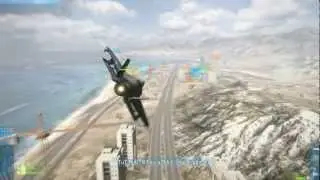 Battlefield 3: How to destroy a chopper after you're dead
