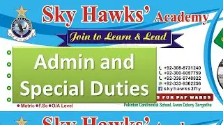 CRITERIA Admin and Special Duties